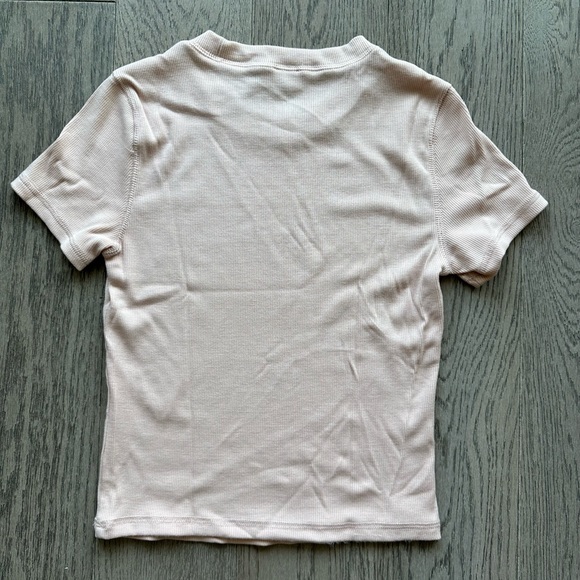 Aritzia Wilfred Ribbed T-shirt - Picture 2 of 3